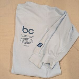 BRETT COOPER The Comments Section Embroidered Crewneck - Large